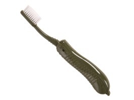 Cepillo de dientes plegable - Verde [Fosco]