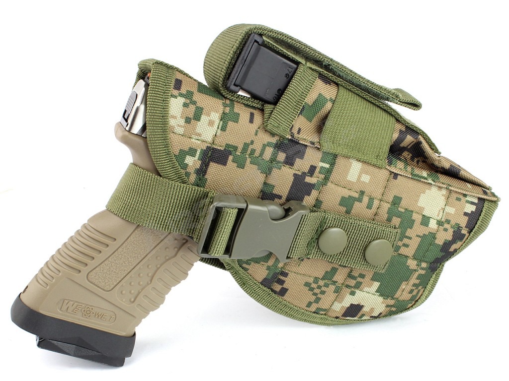 Funda Universal De Pistola Táctica Para Mano Derecha, Molle, Magzine