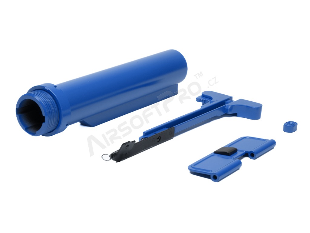Kit de accesorios de colores a juego para rifles AEG de airsoft de las series M4 / M16 - azul [CYMA]
