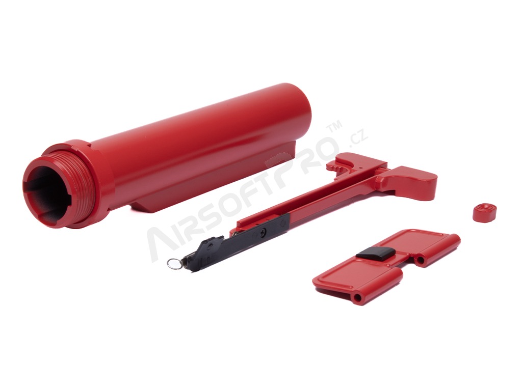 Kit de accesorios de colores a juego para rifles AEG de airsoft de las series M4 / M16 - rojo [CYMA]