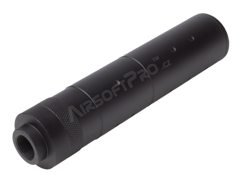 Silenciador metálico medio 145 x 30mm tipo