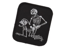 Parche F*ck skeletons con velcro - negro [101 INC]