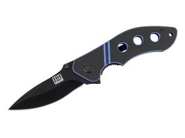 Cuchillo H351-G1 con clip - Negro/Azul [101 INC]