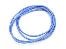Cableado de silicona de 0,75 mm2, 18#AWG, azul - 1 metro [TopArms]