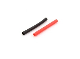 Tubo termorretráctil de 1,5 mm - rojo y negro [TopArms]