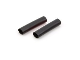 Tubo termorretráctil 4mm - negro, 2 piezas [TopArms]
