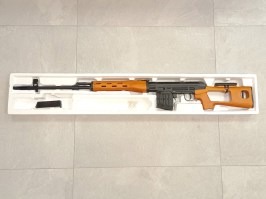 Acción de resorte SVD Dragunov - MADERA REAL - SERVIDO [A.C.M.]