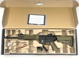 Rifle airsoft M4 KEYMOD MUR 10