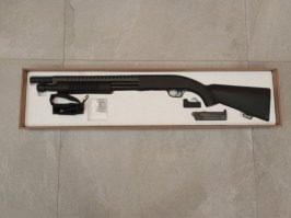 Escopeta de airsoft M58A, culata maciza - NO FUNCIONAL [Double Eagle]