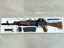 Airsoft rifle eléctrico AK74 (D74) -INFUNCIONAL [Well]