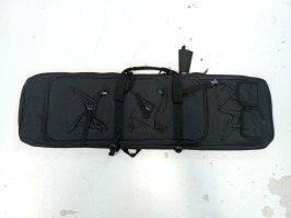 Bolsa de transporte para fusil de asalto doble - 60 y 100cm - negro - DAMAGED [A.C.M.]
