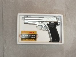 Airsoft pistol 226 spring action  - silver - UNFUNCTIONAL [KWC]