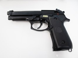 Pistola airsoft M92 Gen2, negra , celokov, AUTO blowback, LED BOX - UNFUNCTIONAL [WE]