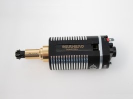 Motor CNC sin escobillas NEGRO Ultra alta velocidad 52k RPM - eje largo [Warhead]