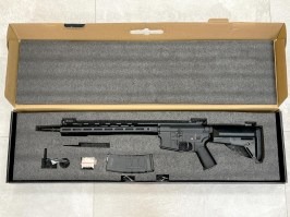 Rifle airsoft AR-15 QD Platinum, High Speed (CM.097) - CRACKED BODY [CYMA]