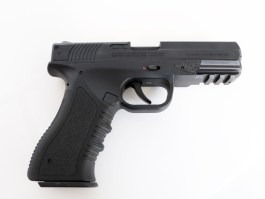 Pistola airsoft LTX-3 Defender CO2 Blowback - negra - NO FUNCIONAL [Lancer Tactical]