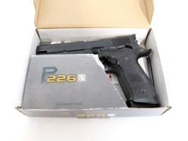 Pistola airsoft P226-S5 CO2, full metal, blowback - negra - NO FUNCIONAL [KWC]