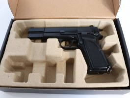 Pistola de airsoft Hi-Power MK3 - full metal, GBB, negra- NO FUNCIONAL [WE]