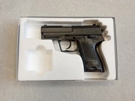 Pistola de muelle airsoft HW SP8 Compact Heavy weight - negra - NO FUNCIONAL [Y&P]