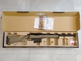 Francotirador de airsoft Amoeba Striker AS01 - DE - UNRELIABLE [Ares/Amoeba]