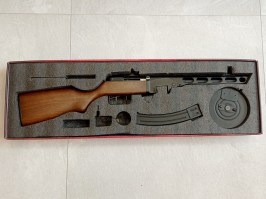 PPSh-41 EBB, Full Metal, ABS, 2 cargadores (SW-09A) - SERVICED [Snow Wolf]