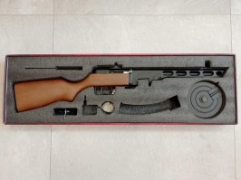 PPSh-41 EBB, Full Metal, Real Wood (SW-09A) - SERVISED [Snow Wolf]