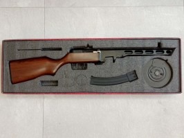 PPSh-41 EBB, Full Metal, ABS, 2 cargadores (SW-09A) - DEVUELTO POR EL CLIENTE [Snow Wolf]