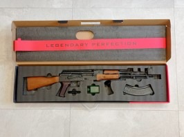 Réplica de fusil de asalto de airsoft EL-AKM Essential, edición Mosfet - SERVISED [E&L]