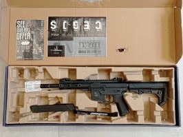 Rifle de airsoft SA-FX01 FLEX™ mosfet GATE X-ASR - Negro - SERVISED [Specna Arms]