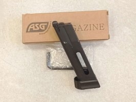 Cargador CO2 para CZ Shadow 2, 17 balines metálicos, cal. 4.5mm (.177) - DEVUELTO POR EL CLIENTE [ASG]