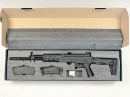 Rifle eléctrico de airsoft WE09-2 (AK12), versión ETU BURST - UNFUNCTIONAL [Well]