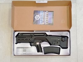 Fusil airsoft ESG B-10, gas blowback (GBB) - negro - SERVISED [G&G]