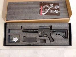 Rifle de airsoft M4 AR15 SilentOps CQB Bravo ETU - Negro - SERVISED [Delta Armory]