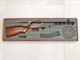 PPSh-41 EBB, Full Metal, ABS, 2 cargadores (SW-09A) - DEVUELTA [Snow Wolf]