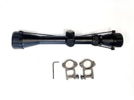 Visor 3-9x40 con anillas de montura alta - NO FUNCIONAL [A.C.M.]