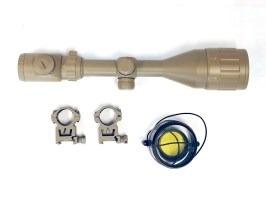 visor 3-9x50 AOEG Iluminado - TAN - DEVUELTO [UFC]