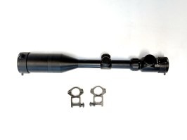 visor luminoso 3-9x50E con parasol - negro - NO FUNCIONAL [Snow Wolf]