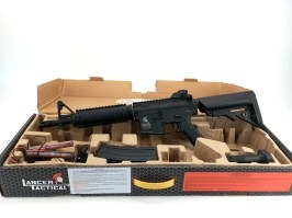Rifle de airsoft M4 CQBR Sportline (Gen.2) - negro - DEVUELTO [Lancer Tactical]