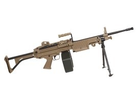 Ametralladora de airsoft M249 FN Minimi -DE [A&K]