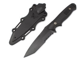 cuchillo estilo 141 con funda de plástico - negro [EmersonGear]