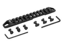 MGPCQB RIS sín KeyMod és M-LOK kézvédőkhöz - 11 nyílás, fekete [A.C.M.]