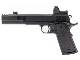 Pistola airsoft GBB VP-X, GBB con punto rojo - Negra [Vorsk]