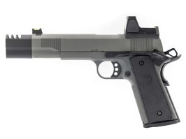 Pistola airsoft GBB VP-X, GBB con punto rojo - Gris [Vorsk]