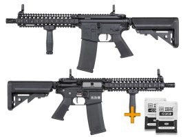 Daniel Defense MK18 SA-P19 Prime Aster II ETU FREE BBs - Negro [Specna Arms]