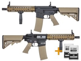 Daniel Defense MK18 SA-P19 Prime Aster II ETU FREE BBs - Caos Bronce [Specna Arms]