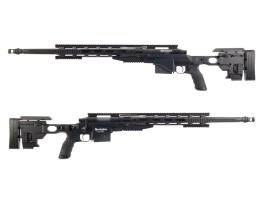 Francotirador de airsoft MSR700 Remington, sistema TX (MSR-012) - negro [Ares/Amoeba]