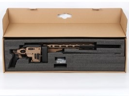 Francotirador airsoft MSR700 Remington, sistema TX (MSR-013) - DE - NO FUNCIONAL [Ares/Amoeba]