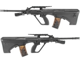 Rifle de airsoft AUG R901 - Modelo civil / policial - negro [Army Armament]