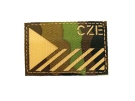 Parche cortado a láser Bandera checa 8x5cm (CZE) - vz.95/TAN [AS-Tex]