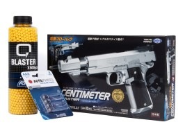 Paquete: Pistola de airsoft Centimeter Master, EBB + 3000 BBs + 4 baterías [Tokyo Marui]